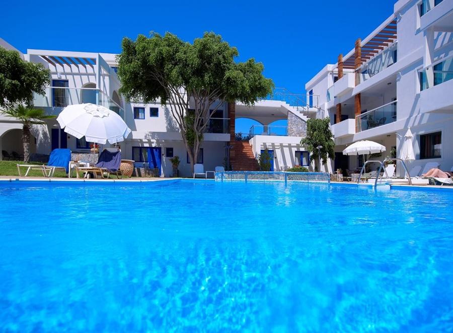 Minos Village Hotel Ajía Marína Kültér fotó